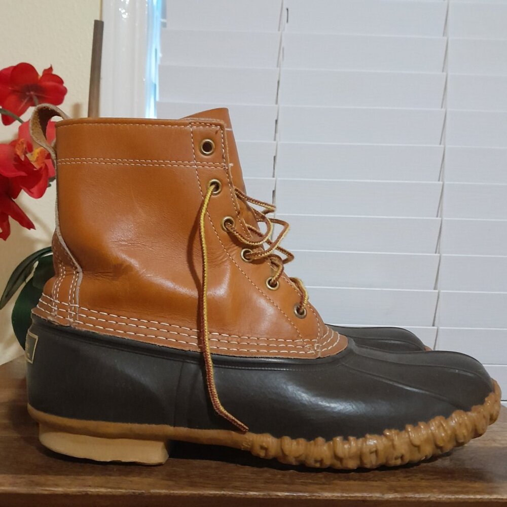 L.L. Bean Brown and Black Men's Boots